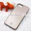 luxury phone case with led light up your face for iPhone 7plus cover