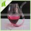 Vampire shape glass decanter with lid // 200ml glass material wholesale made in china glassware vampire short stem wine glass