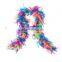 colorful Feather Boa Costume, 6' x 60gm, Multicolor