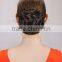 Brown synthetic hair for braiding chignon, hairpieces bun fake