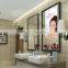 Wall mounting 1680*1050 16:9 22Inch Mirror AD Player with Sensors