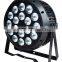 NEWComer 18x10 Watt Pro Stage 18x10w RGBW 4IN1 QUAD LED Flat Slim Par Can