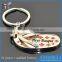Best selling custom shoe keychains ballet shoe keychain for sale