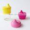 Magic baby drinking silicone cup lids water-tight children universal silicone sippy cup lids