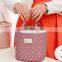 Alibaba China hot new canvas round lunch bag, children lunch bag, beauty's lunch bag