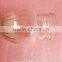 280ml pumpkin-shaped white empty canned food glass jar with screw cap