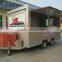 China mobile juice snack food Popcorn coffee fried ice cream hot dog cart for sale