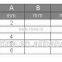 Oval Wire Rope Clip, Zinc Plated