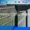 Manufacture green vinyl coated welded wire mesh tennis court fence