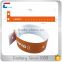 cheap disposable smart NFC paper wristband for festival