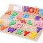 English Alphabet Board wood toys Wooden Toys Jigsaw Puzzle 3d Education Preschool Toys For Children