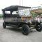 Antique private 8 seat royal sightseeing resort electric passenger golf cart
