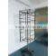 Free-standing 360-degrees 4-side Rotating Wire Grid Display Rack