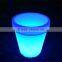 large size LED plastic bonsai pot outdoor led luminous planter pots