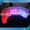 Rechargeable new arrival LED bar counter illuminated glowing