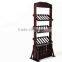 Best-selling Color Painting Large Wooden Wine Rack
