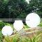 led garden ball light colorful and rechargeable / LED floating ball light / waterproof ball for garden