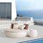 outdoor furniture garden furniture white sun bed rattan