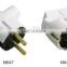 multi electric 2 round pin plug and sockets M644