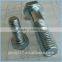 Furniture Nuts And Bolts With Galvanized Material