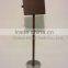 Adjustable wooden menu stand of restaurant equipment