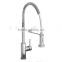Single handle kitchen faucet with Spring Spout