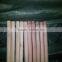 Natural wood floor mop handles