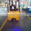 10w forklift warning light rechargeable blue point led work light led forklift worklight with blue beam