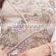 Latest Fashion Sexy Gorgeous Party Evening Dress Floral Design Embroidered Lace Hanky Hem Dress