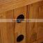 rustic oak wood TV Unit with good design and 100% solid oak wood furniture