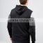 Custom Long Sleeve Multi Men's 65% Polyester 35% Cotton Regular Fit Casual Digital Contrast design With Hood Zip Fleece Hoodies