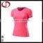 Wholesale seanless women compression fitness t shirt