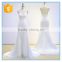 Women slim fit v neck alibaba lace wedding dress mermaid