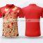 Custom sublimated sports polo shirt,polyester full printing t shirt