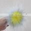 Myfur Women New Fashion Real Raccoon Fur Pom Poms for Beanie Hats and Bag
