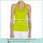 Ladies 100% polyester racerback tank top,custom stringer tank top with you logo