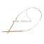 Custom Natural Bamboo 81cm long Circular Knitting Needles