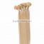 nail tip hair extension,no tangle prebonded fusion AAAAA grade indian remy hair extension,xuchang shengyuan hair