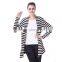 Wholesale Wool Knitted Sweater Cardigan Zebra Stripe Women