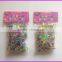 Colorful loom bands top selling rubber elastic band for diy
