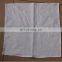 Wholesale High Quality Textile Pure Flax Linen Fancy Handkerchief With Piping Hem