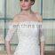 ED Elegant Off Shoulder Beaded Lace Appliqued Tulle A Line Women Wedding Dress