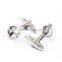 fashion metal knot alloy cufflinks men's jewelry