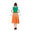 Beer Garden Girl Maid Bavarian Oktoberfest Women Bavarian Fancy Dress Costume