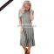 New Latest Short Front Long Back Casual Dress For Women