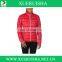 windproof slim fit red woman jacket with down fill