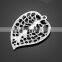 wholesale hollowed-out leaf arrangement alloy pendant box accessories