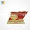 high quality custom Vietnam party flag shaped painted trophy
