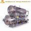 Horizontal autoclave rotary sterilizer pot industrial showering food retort