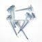 Galvanized 1/2"-6 roofing Q195 steel corrugated nail